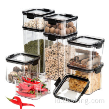 JART AIRTIGHT Food Grade Plastik Airtight Box dengan Tutup Penyimpanan Jar Snack Coffee Bee Kitchen Storage Jar